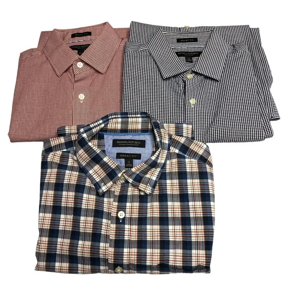 Banana Republic red check